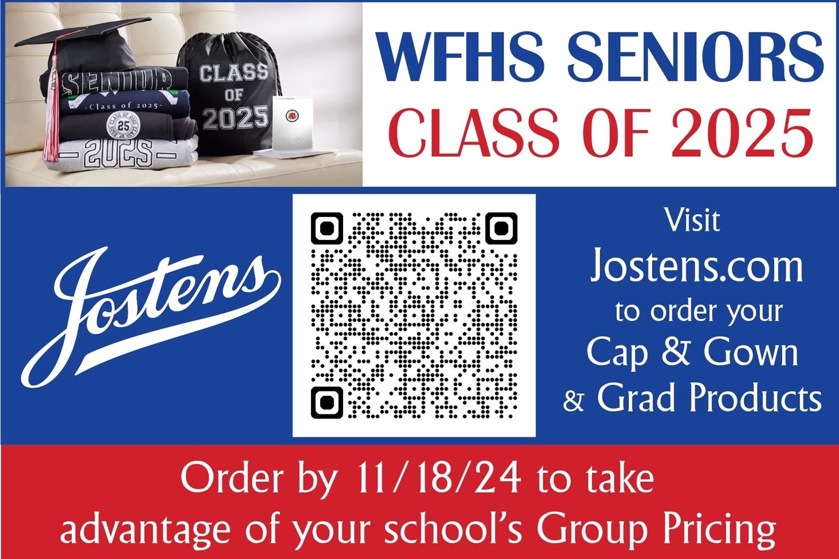 jostens ordering information